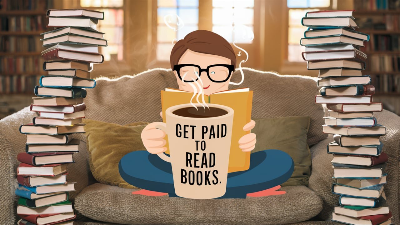 get paid to read books