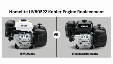 homelite uv80522 kohler engine replacement