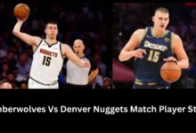 timberwolves vs denver nuggets match player stats