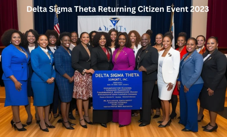 delta sigma theta returning citizen event 2023