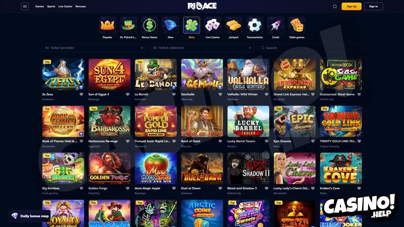 Rioace in Deutschland: Einfach einloggen und los mit den Casino-Slots