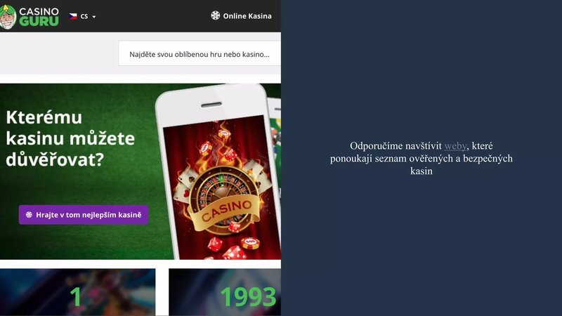 Srovnání online kasin: Které z nich vybrat?